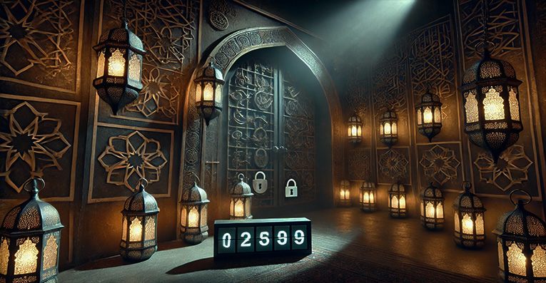 What Activities to Enjoy During Ramadan at Blackout Escape Room experience.