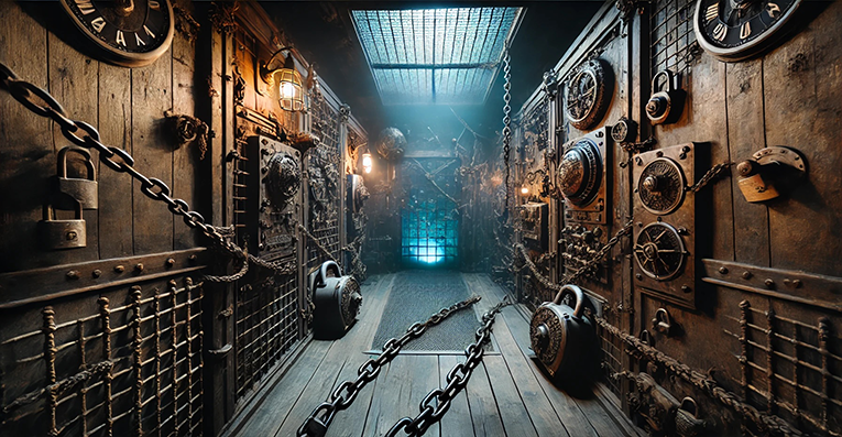 dubai-haunted-maze-chains.